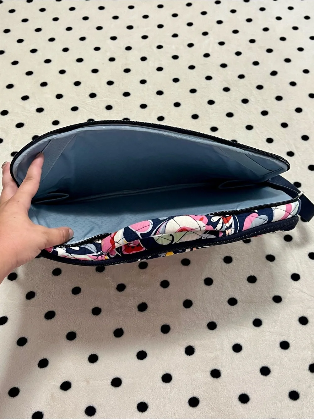 Vera Bradley Laptop Crossbody Workstation Bag in Mod Floral Pink